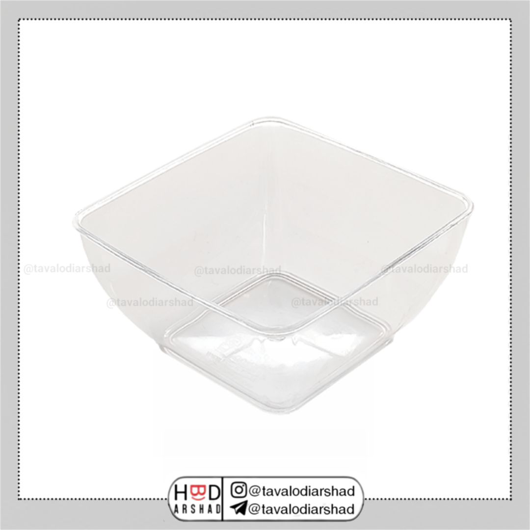 پیاله یکبارمصرف 850cc لوکس کوشا(شفاف-بسته 6 عددی)